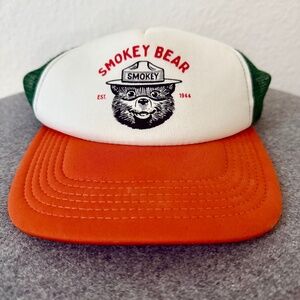 Smokey The Bear Trucker Hat